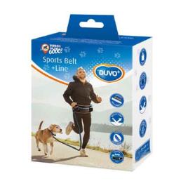 Duvo+ Neoprene Canicross Dog Sport Belt 80-140 Cm Dourado