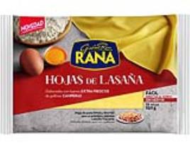 Folhas Para Lasanha Rana 250g