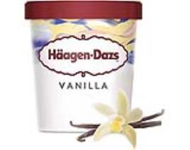 Gelado Häagen-dazs Baunilha 460ml