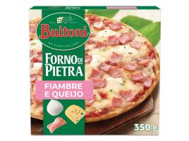 Pizza Buitoni Forno Di Pietra Queijo E Fiambre 350g