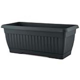 Floreira com Prato 50x19x16.5cm 9L