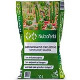 Substrato Catos e Suculentas Nutrofertil Bio 10L