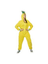 Fato feminina de abacaxi com capuz multicor UNIQUE