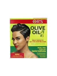 Ors Olive Oil New Growth No Lye Relaxer Normal Kit transparente UNIQUE