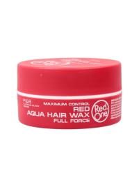 Red One Full Force Aqua Hair Wax Gel Vermelho 150ml transparente 150