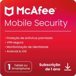 McAfee Mobile Security - 1 Ano
