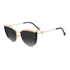 Carolina Herrera Eyewear Óculos de sol para mulheres Her 0112/S KDK T58 145 Blk Nude