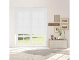 Estore de Rolo VIEWTEX Translúcido (150x190cm - Poliéster - Branco)