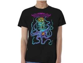 T-Shirt ROCK OFF Mastodon - Octo Freak (Ex Tour) Preto (Tamanho: M)