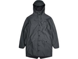 Casaco RAINS Mulher (XS - Cinzento)