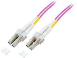 Cabo Fibra Ótica ALCASA (LC - 3 m - Roxo)