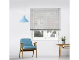 Estore Veneziano VIEWTEX 25mm (120x250cm - Aço e Aluminio - Cinzento)