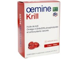 Suplemento Alimentar OEMINE Krill Anti-Oxidante Puro (60 cápsulas de 500mg)