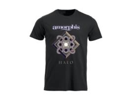 T-shirt AMORPHIS Halo (Preto - Algodão - S)