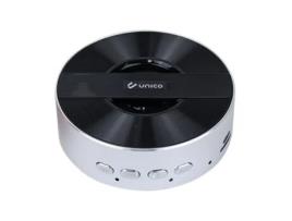 Coluna Wireless Portátil Pequena e Prática S/ Fio Unico Star Bs1064 Prateado