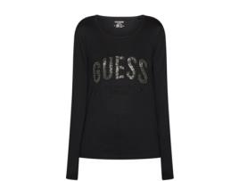 Sweatshirt GUESS JEANS Algodão Mulher (XS - Preto)