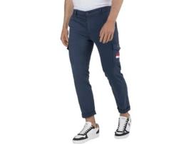 Calças EL PULPO Patch Cargo Algodão Homem (46 - Azul)
