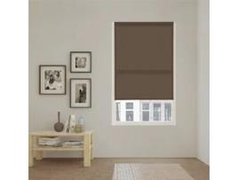 Estore de Rolo VIEWTEX Translúcido (45x190cm - Poliéster - Castanho)