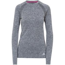 Trespass Welina Tp75 Long Sleeve Base Layer Cinzento M Mulher