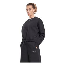 Reebok Identity Fleece Crew Sweatshirt  L Mulher