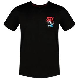 Ssi T-v Neck Waves T-shirt Preto XL Homem