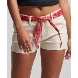 Superdry Vintage Hot Chino Shorts Rosa XL Mulher