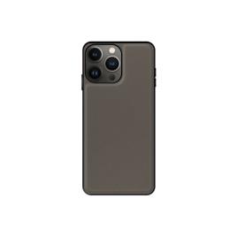Capa Iphone 13 Pro Max em Pele Magnetica Cinza Escuro