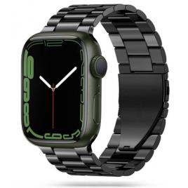 Bracelete Apple Watch 42mm, 44mm, 45mm TECH-PROTECT Modern Fit Metal Band Preto