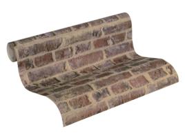 Papel de Parede A.S. CRÉATION (53 cm x 10,05 m - Tecido - Multicor)