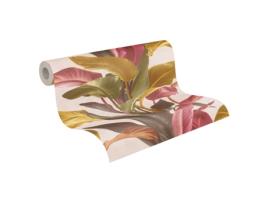 Papel de Parede LIVINGWALLS (53 cm x 10,05 m - Tecido - Verde)