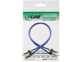 Inline 4043718018178 Cabo de Áudio 2 M 2 X Rca Azul