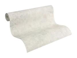 Papel de Parede A.S. CRÉATION (53 cm x 10,05 m - Tecido - Cinzento)