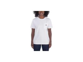 T-shirt Workwear Pocket Branco