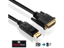 Cabo de Série PURELINK (DVI - DisplayPort - Preto)