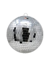 Disco Mirror Ball dos anos 70 de 300 mm multicor UNIQUE
