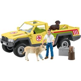 Schleich 42503 Veterinarian Visit Atfarm Toy