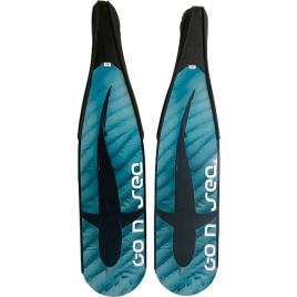 Go N Sea Prestige Carbone Requin Medium Fins Azul EU 44-45