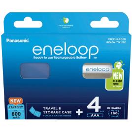 Eneloop Bk-4mcdec4be Rechargeable Battery 800mah 4 Units