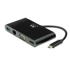 ACT AC7330 Adaptador Gráfico USB 4096 X 2160 Pixels Preto