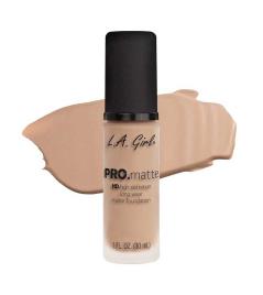 L.A. Girl - Base de Maquilhagem Fluida PRO Matte  - GLM675: Medium Beige