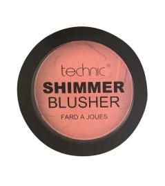 Technic Cosmetics - Blush Shimmer Blusher - Coral Bay