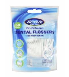 Beauty Formulas - Cotonetes interdentais - fio dental fino - 50 unidades