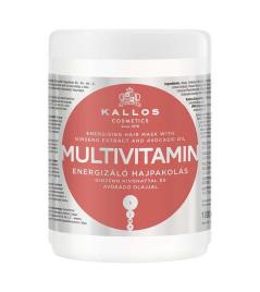 Cosméticos Kallos - Máscara capilar multivitamínica 1000 ml