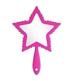 Jeffree Star Cosmetics - *Pink Religion* - Espelho de mão - Hot Pink Soft Touch Leaf