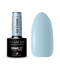 Claresa - Esmalte semi-permanente Soak off - 03: Ice Cream
