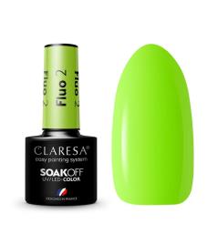 Claresa - Esmalte semi-permanente Soak off - 02: Fluo