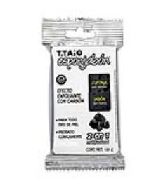 T.TAiO - Esponja Esfoliante de Carvão