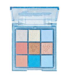 BH Cosmetics - *Totally Plastic* - Paleta de Sombras Iggy Azalea Mini - Pele Azul