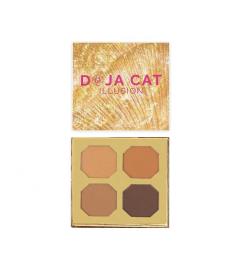 BH Cosmetics - *Doja Cat* - Paleta de contorno em pó Illusion - Deep