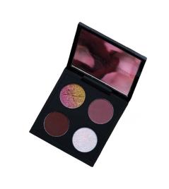 Karla Cosmetics - Paleta de sombras multi-cromo Romance Quad